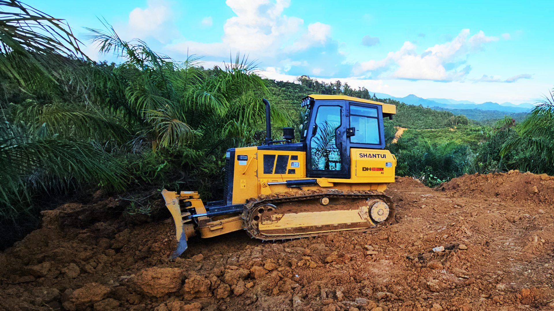 Mini Bulldozer Shantui DH08